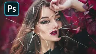 Broken Glass Effect in Photoshop &ndash; Easy & Eye-Catching Tutorial