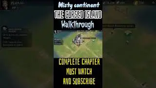 Misty continent | the cursed island | walkthrough #shorts #gameplay #game #mistycontinent #game2022