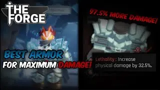 How To Make The *BEST* ARMOR in The Forge (After Ore Nerf) | Armor Guide for The Forge Roblox
