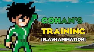 Gohan's Training [Flash Animation] [Short Test]