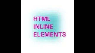 HTML inline span element | HTML Basics | Frontend 