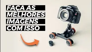 Dolly de mesa automático para câmera e celular - TELESIN