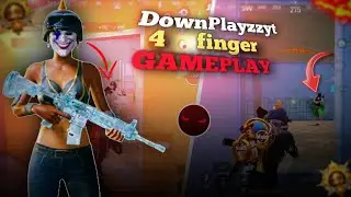Down Playzzyt back with absolute cinema 🔥 Faster 4 finger player | BGMI - PUBGMOBILE 