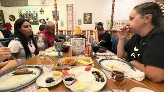 Turkish , Thai and Russian food in old Phuket town. 