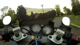 1993 Suzuki Katana 600 ride
