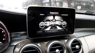 2015 Mercedes C-Class W205 Urban City Traffic Fuel Consumption MPG Test AVG Speed 19km/h 11MPH