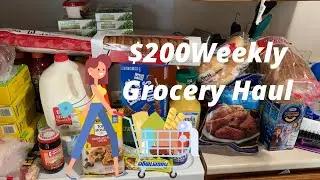 $200 Weekly Grocery Haul | Market Basket