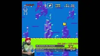 Super Mario World 96 salidas speedrun 1:40:42