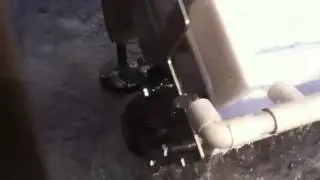 Hygienic conveyor with IP68 bearing units and FDA approved machine feet