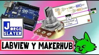 Labview Potenciómetro con Makerhub LINX y Arduino (37)