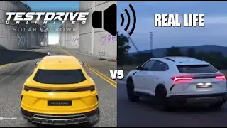 Test Drive Unlimited Solar Crown's Sounds vs Real Life!