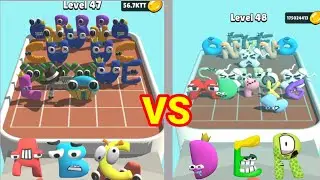 Merge Alphabet Lore run game videos max level part 16 #mergealphabetlorerun