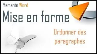 Ordonner des paragraphes, le tri dans Word - Formation Word Marseille