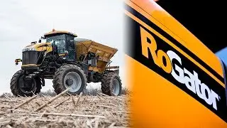 First Farm to Broadcast Fertilizer - RoGator 1300