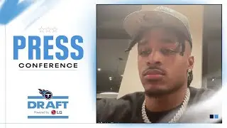 I&rsquo;m a Titan and I&rsquo;m Ready to Be a Great Teammate | Kevin Winston Jr. Press Conference 2025 NFL Draft