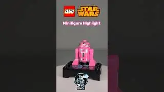 Lego Star Wars Minifigure Highlight - QT-KT #starwars #lego #disney
