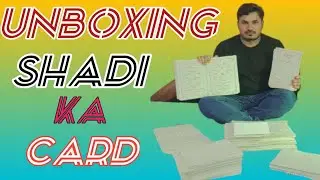 &ldquo;Shaadi Ka Card Unboxing 💌 | Kaisa Hai Hamara Invitation? | Wedding Series Ep 2&rdquo;