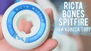 RICTA RAPIDO и OG ПОДШИПНИКИ ИТОГ ТЕСТА. СРАВНИМ RICTA RAPIDO С BONES SPF и SPITFIRE FORMULA FOUR
