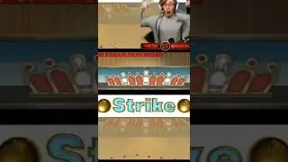 How To Get A 100 Pin STRIKE Bumper Bowling In Wii Sports Resort #shorts