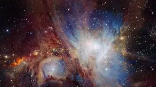 Ethereal Orion Nebula In Deep Infrared