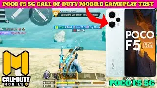 Poco F5 5G Call Of Duty Mobile Gameplay Test|Poco F5 Cod Mobile Test|Poco F5 Cod Mobile Gaming Test
