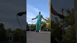 Jump Rope, 8 Count Bodybuilder Burpees Mtn Climbers, and Squats!!