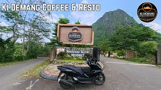 Motoran ke Ki Demang Coffee & Resto Jonggol 🌿 View Gunung Batu Bogor Bikin Betah!