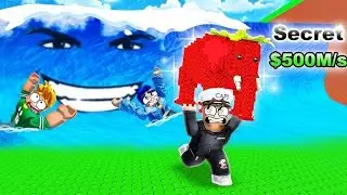 Escape tsunami for brainrot roblox top trending game #funny #musicgenre 