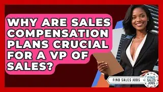 Why Are Sales Compensation Plans Crucial For A VP Of Sales? - Find Sales Jobs