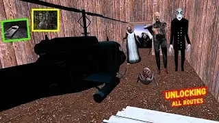 Granny Chapter Two Enhanced (PC) Custom Map | Unlocking All Routes | Full Gameplay 