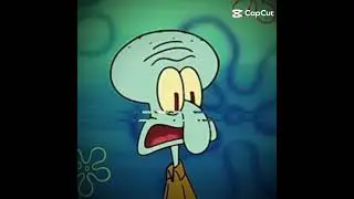 squidward opens a box and got Jumpscared by Oren #capcut #spongebob