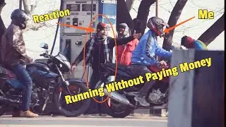 Running Without Paying Money At Petrol Pump | Prank | Epic Public Reaction