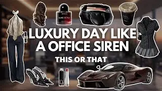 THIS or THAT | Build an Office Siren Girl Day 🖤✨
