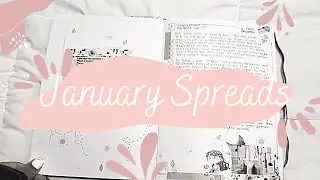 January Spreads Review | Reading Journal 2023