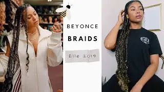 Beyonce Jumbo Braids x ELLE 2019