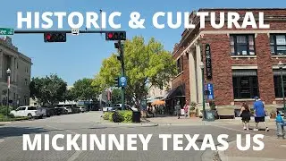 Driving Tour McKinney Texas America Aug 2025