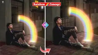 Pranav PG new rainbow photo editing | Pranav PG Instagram viral photo editing | Pranav PG editing