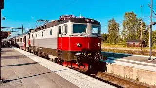 Mitfahrt im Nachtzug von Boden nach Stockholm - Ride the night train from Boden to Stockholm