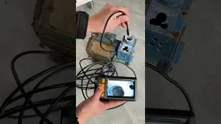 Dual-Lens Borescope with Light: The Ultimate Inspection Tool You Need#shorts