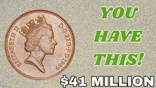 Elizabeth II Two Pence 1989 Coin Worth $41 Million | Ultra Rare UK Coin!