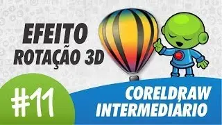Rotação 3D // CorelDRAW Intermediário #11