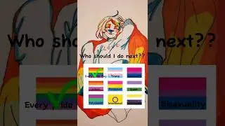 Pt:1 Of Making Pride Flags As People #propride #Raindow #happypridemonth #art