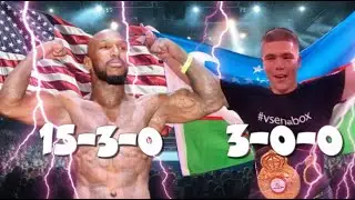 Bully Breaks Animal - Bektemir Melikuziev (Uzbek) vs Vaughn Alexander (USA) | BOXING Fight , HD