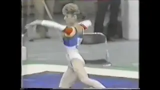 Cristina BONTAŞ (ROM) floor - 1992 Chunichi Cup
