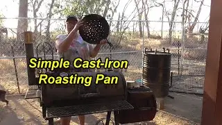 How to make a simple cast iron roasting pan