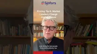 Pricing Tip 6: Market Leaders Charge Higher Prices