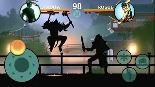 Shadow fight 2 || 5 Combo Head Rogue War & Most Pawerfull Khanjer Shadow - Android Gameplay