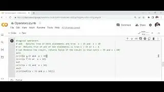 Lecture 6 Python Operators (Hindi)