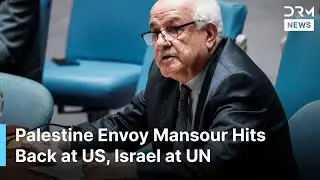 Palestine Envoy Confronts US, Israel at Security Council: &ldquo;We Chose Peace, They Chose War&rdquo; | AC1G
