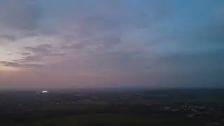 Bilbrook , Codsall Wolverhampton morning Fly over